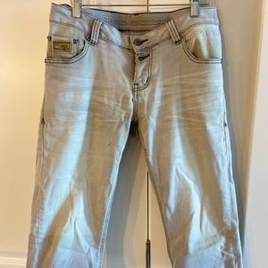 Porsche Design grey denim shorts - waist 30